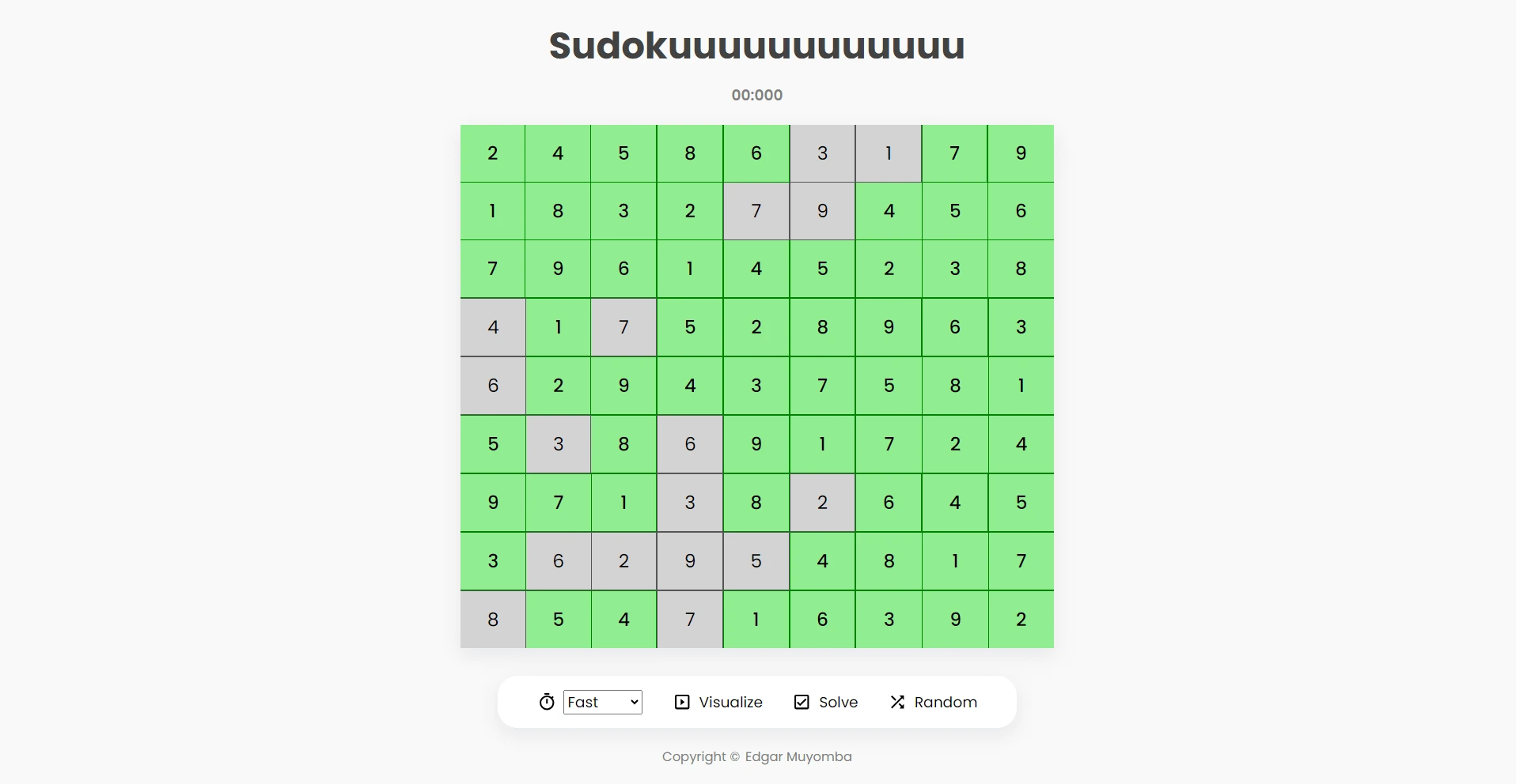 Sudoku Solver